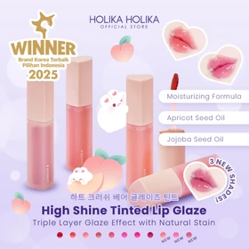 Holika Heart Crush Bare Glaze Tint Tinted Lip Glaze With Natural Stain