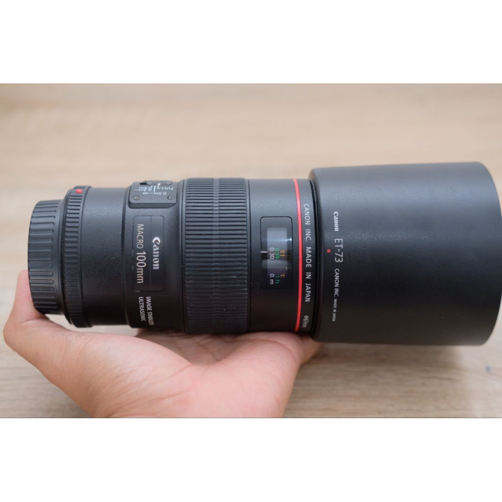 Jual Canon EF 100mm f2.8 L IS USM Lensa macro kamera DSLR canon ...