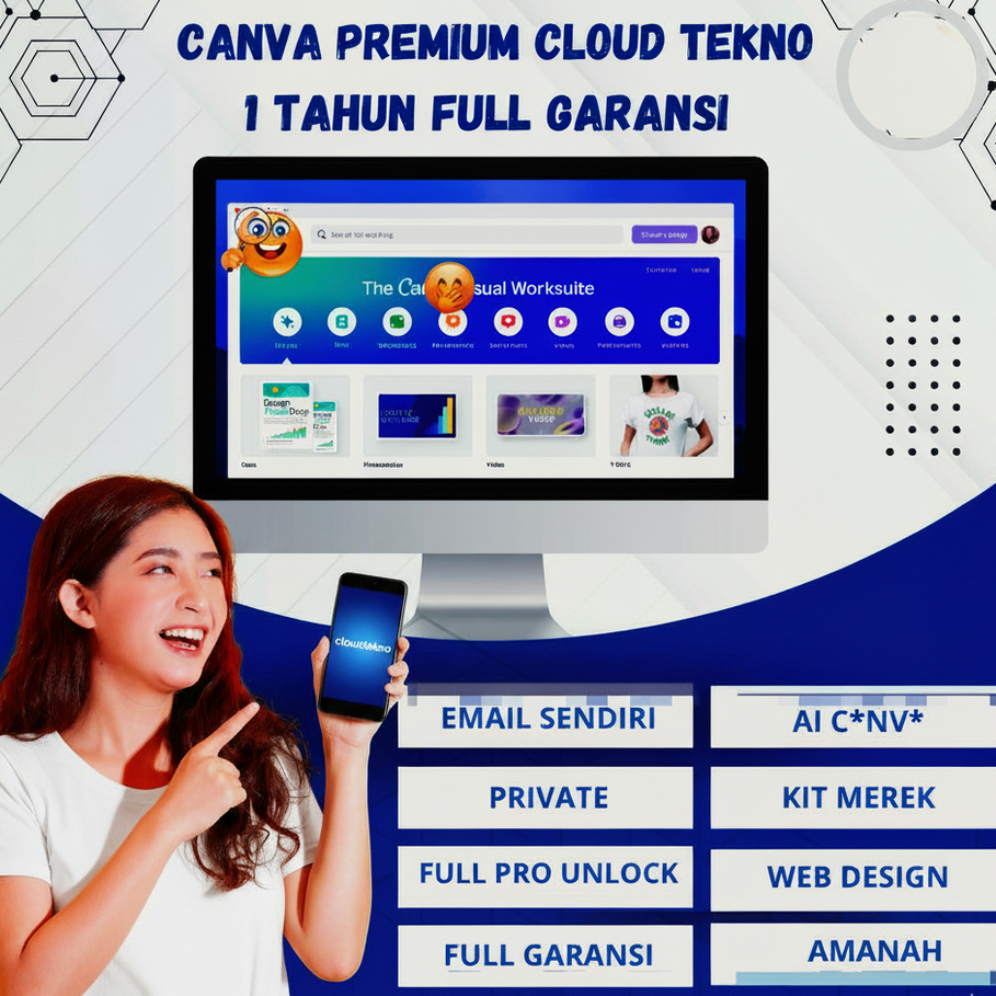 10.000+ Template Canva Premium | Desain Siap Pakai | Cocok Bisnis & Konten Full Garansi!