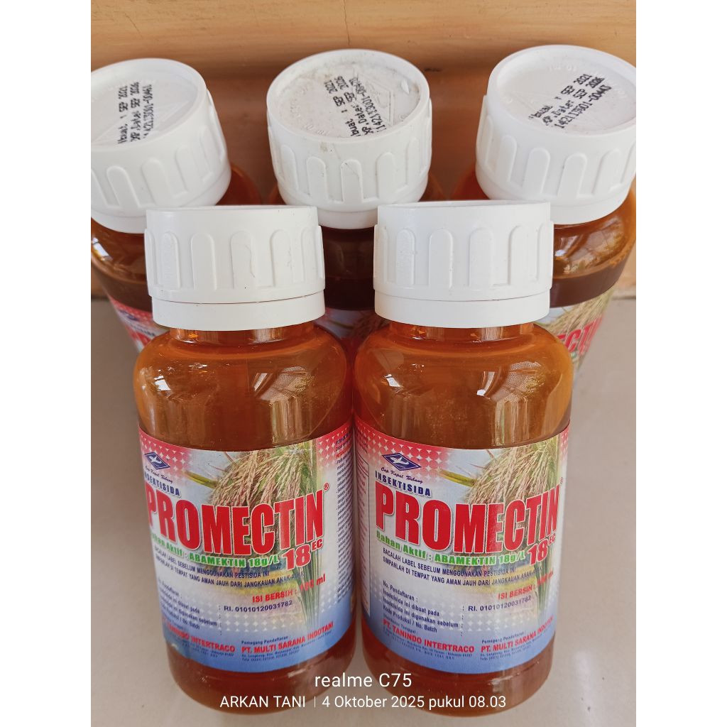 Jual INSEKTISIDA PROMECTIN 18 EC 100 ML - CAP KAPAL TERBANG | Shopee ...