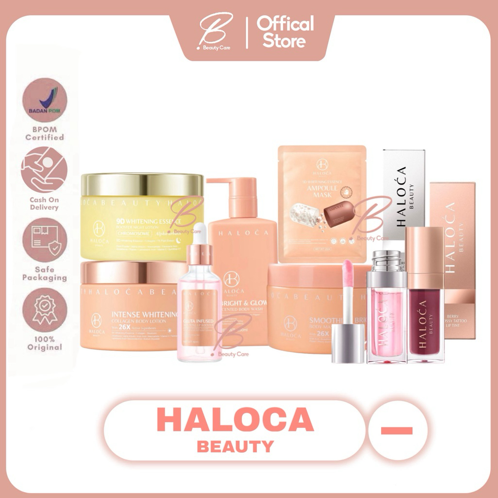 Jual [READY SIAP KIRIM] HALOCA BEAUTY Infused Whitening Serum 50ML BPOM ...