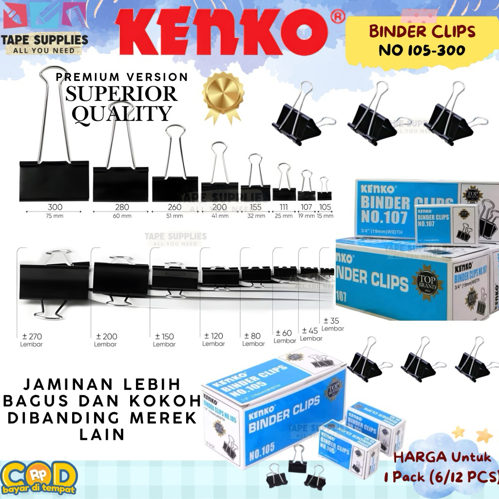 Jual Klip Kertas Besar Terlengkap & Harga Terbaru Mei 2026 | Shopee ...
