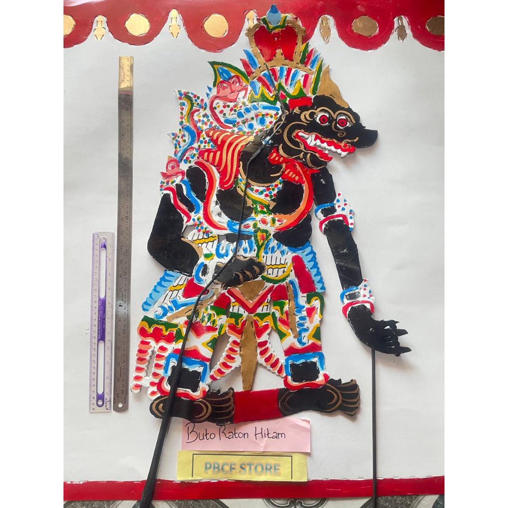 Jual Wayang BUTO RATON HITAM RATON BIRU BUTO PATIH AMRAL RAHWANA ...