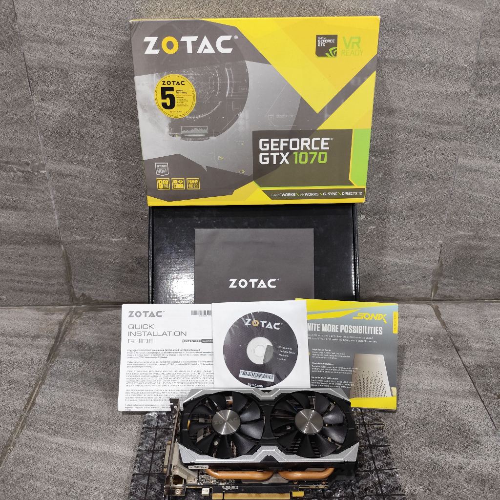 Jual ZOTAC GTX 1070 MINI 8GB 256Bit | Shopee Indonesia
