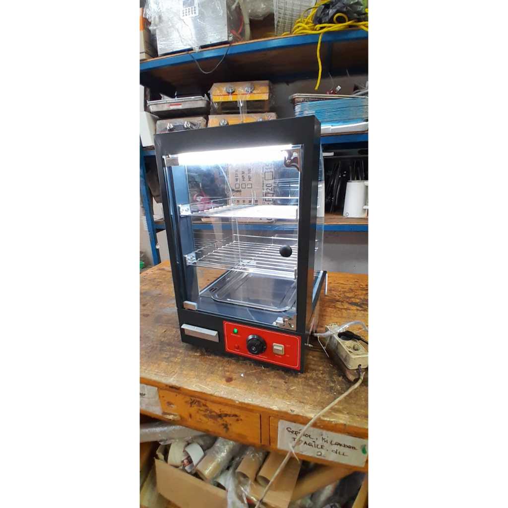 Jual Satmesin ELW-380R Etalase Penghangat Makanan Food Warmer Display ...