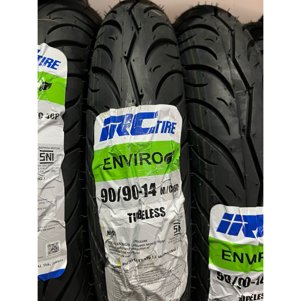 Jual Ban Luar Ring 14 IRC 90/90-14 ENVIRO (TUBELESS) | Shopee Indonesia