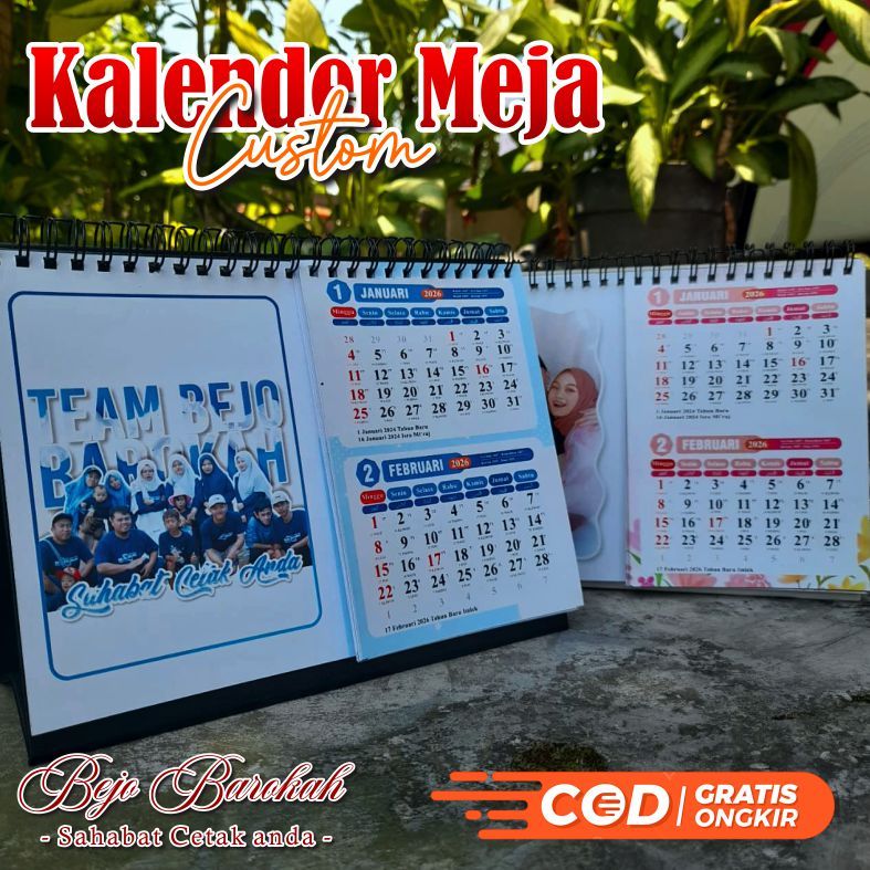 Jual KALENDER MEJA CUSTOM | KALEDNER DUDUK CUSTOM | KALENDER CUSTOM A5 ...