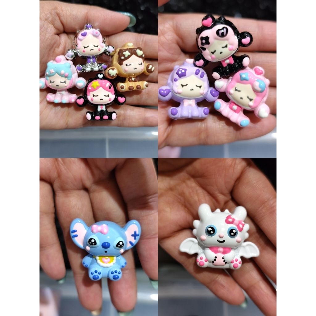 Jual Manik Painting figure skullpanda sp / Stitch / marie cat sayap ...