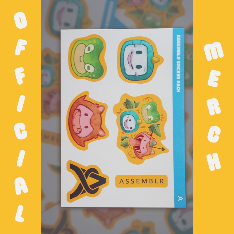 Jual Sticker Pack | Assemblr Official Merch | Shopee Indonesia