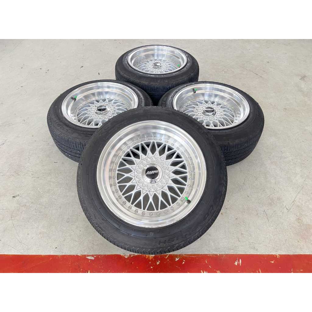 Jual Velg classic r16 baut 5 BBS ring16x9 pcd 5x100 5x114 + ban 205 60 ...
