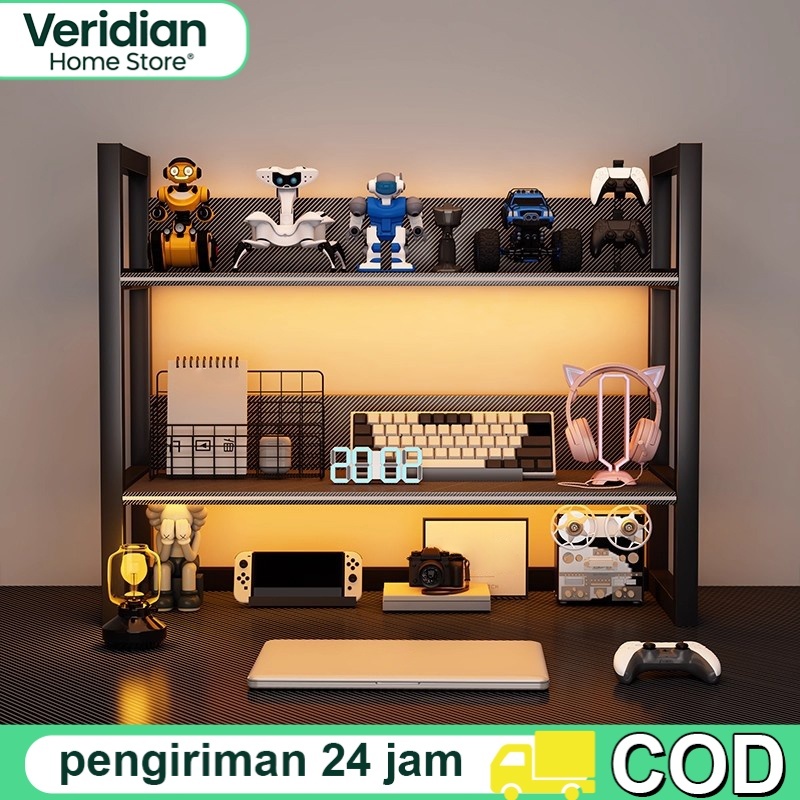 Jual Rak Meja Computer Rak Desktop Storage Rak Buku Minimalis Rak ...