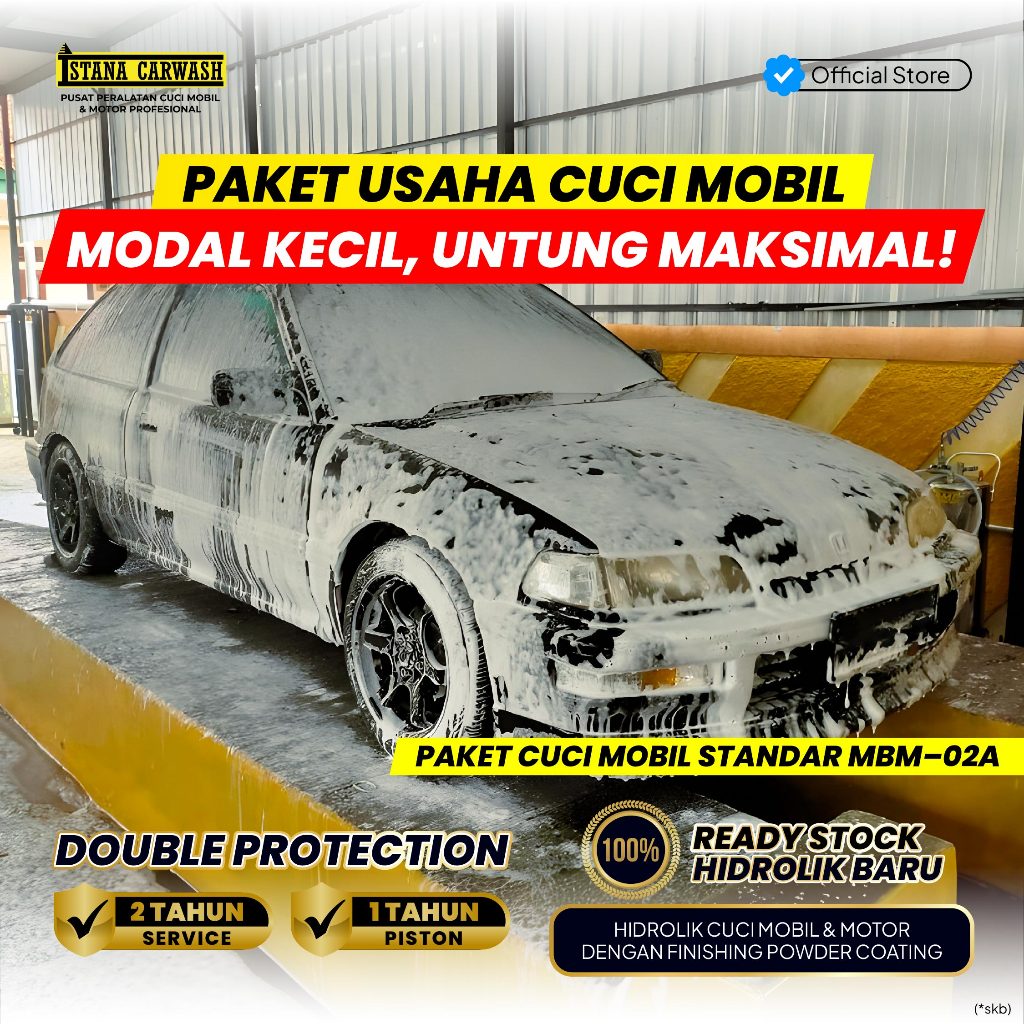 Jual PAKET USAHA CUCI MOBIL STANDAR – MBM – 02A | ISCAR Pontianak ...