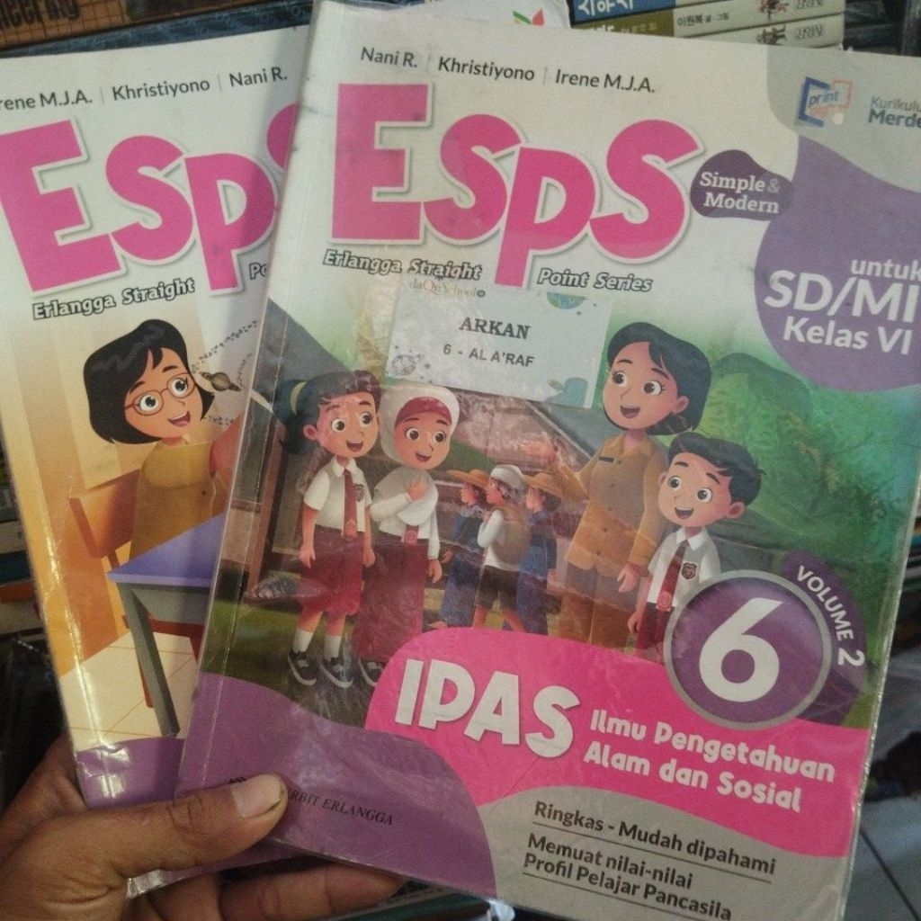 Jual Buku Esps IPAS ilmu pengetahuan alam dan Sosial untuk SD/MI Kelas ...