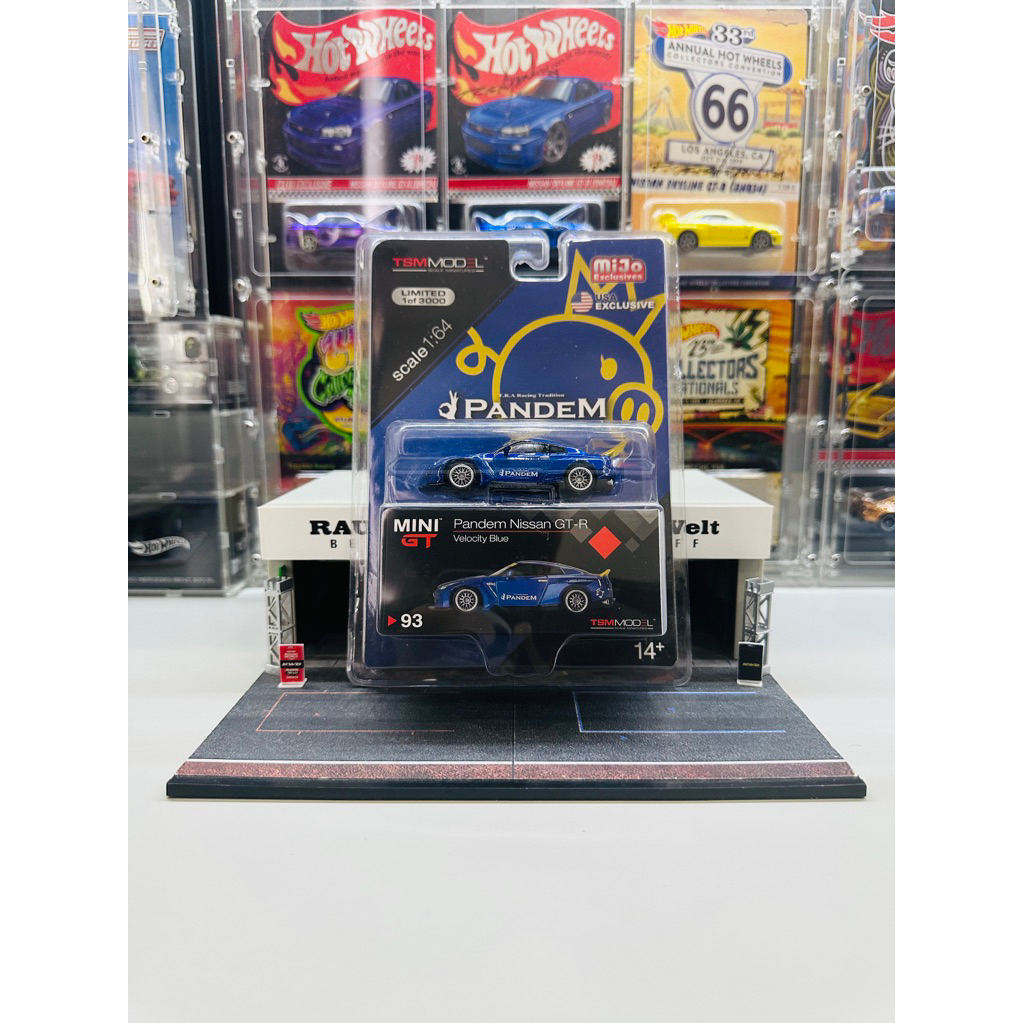 Jual Mini GT No 93 Pandem Nissan GTR R35 Velocity Blue Mijo Exclusive ...