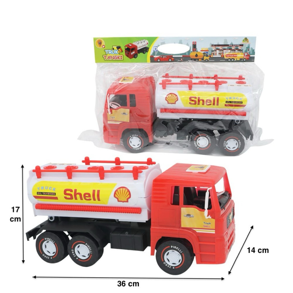 Jual MOBIL TANGKI KANTONG 6002 / CAR CARS MOBIL SHELL TANGKI MINYAK ...