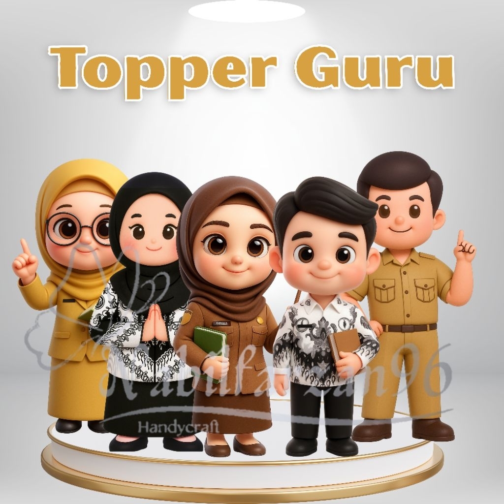 Jual Topper Guru / Topper Bucket Isi 5 Pcs | Shopee Indonesia