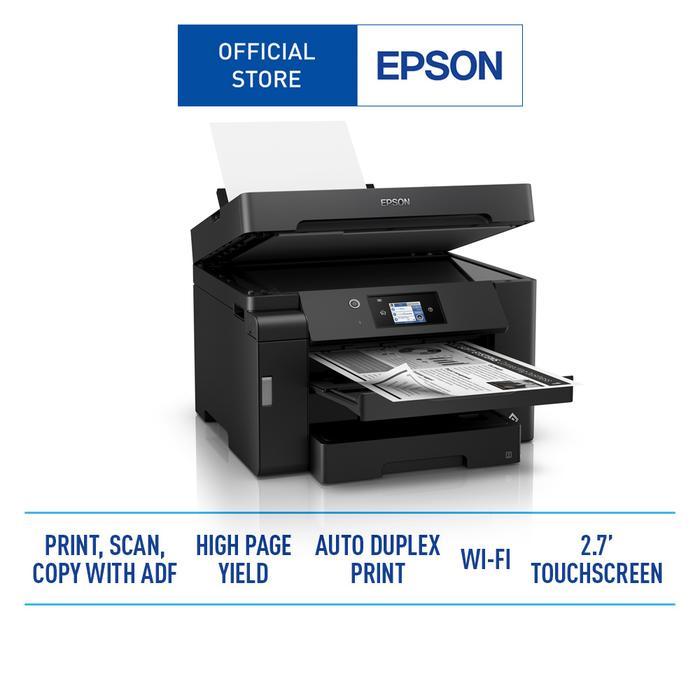 Printer Epson M15140 Monochrome Multifungsi A3 WiFi Duplex - Hitam (7)