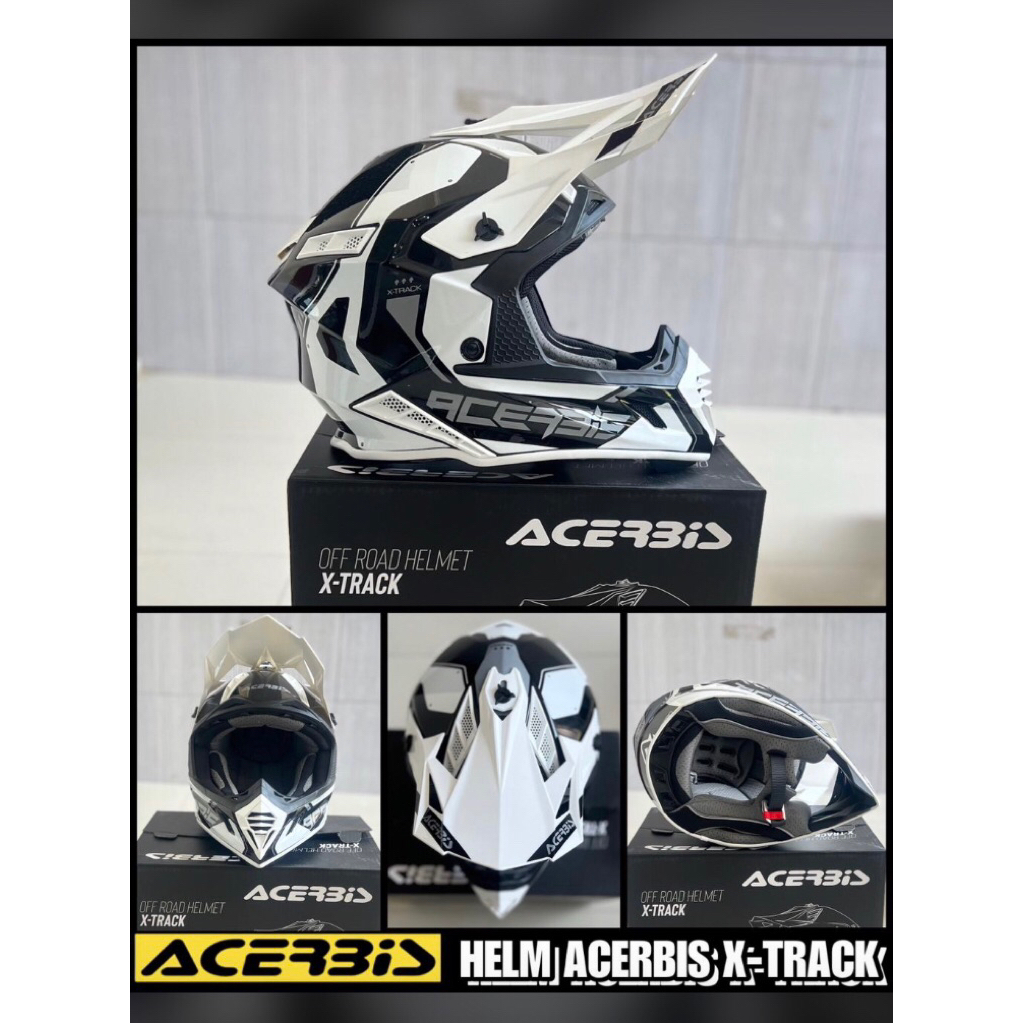 Jual helm acerbis x-track | Shopee Indonesia
