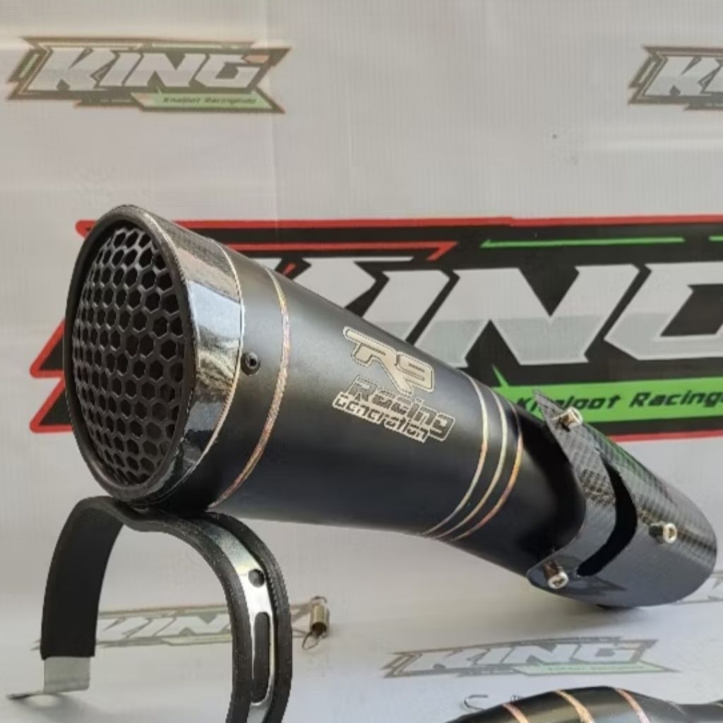 Jual R9 H2 SS Canister Only 51mm For Ninja 250 Carb Fi SL Mono Z 250 ZX ...