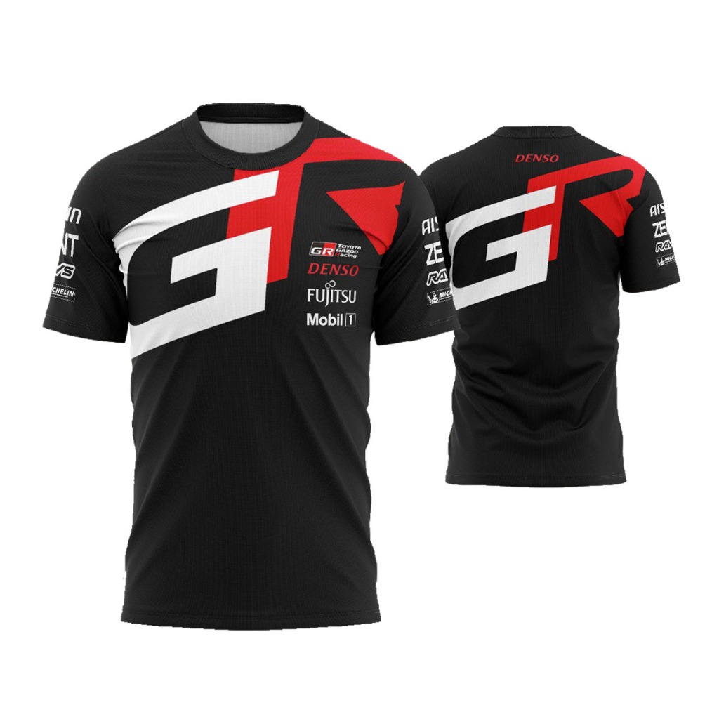 Jual JERSEY TEAM TOYOTA GAZOO RACING WEC TEAM Black Color Premium Dri ...