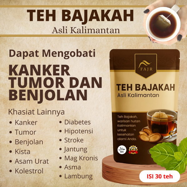 Obat Kanker Tumor dan Benjolan Ampuh Teh Bajakah teh bajakah asli kalimantan herbal isi 30