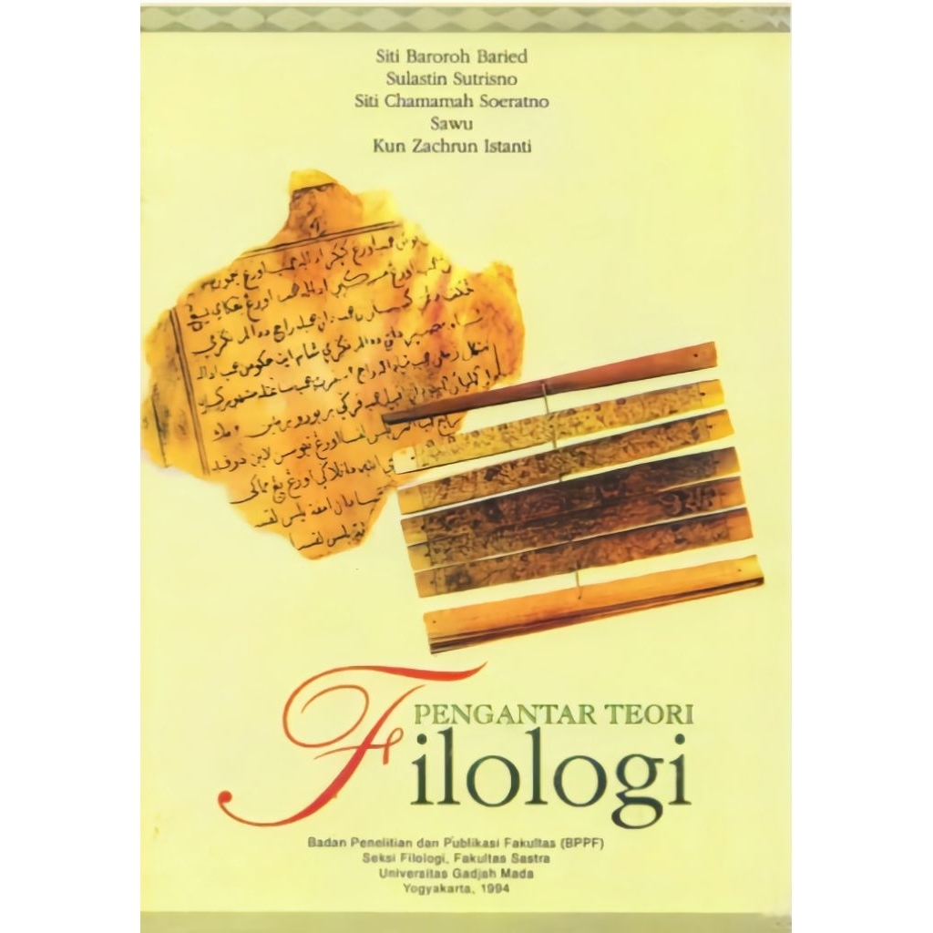 Jual Buku Pengantar Teori Filologi | Shopee Indonesia