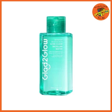 GLAD2GLOW Micellar Water All Varian Cherry Blossom Micellar Water Mugwort Tremella Yuja Vit C
