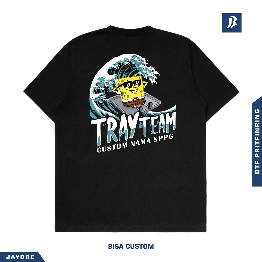 Jual Jaybae - Kaos MBG TRAY TEAM DTF Cotton Combed 30s Beach Tray ...