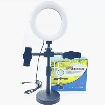 Ring Light 16 Cm Tripod Mini Holder 2 Hp Live Selfie