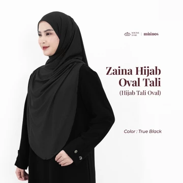 Wilove Mininos Zaina Hijab Pashmina Oval Tali Kaos Spandex Premium