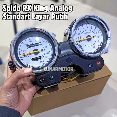 Jual Speedometer Spido Yamaha RX King New RXZ RZR Spidometer Hitam ...