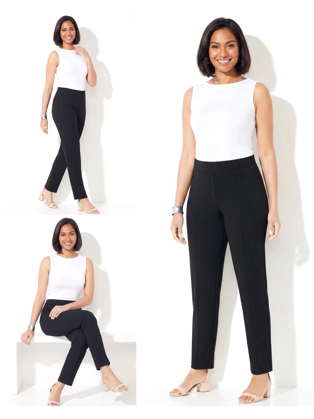Celana Panjang Wanita AK Pull-On Slim Ankle Pants - 2733