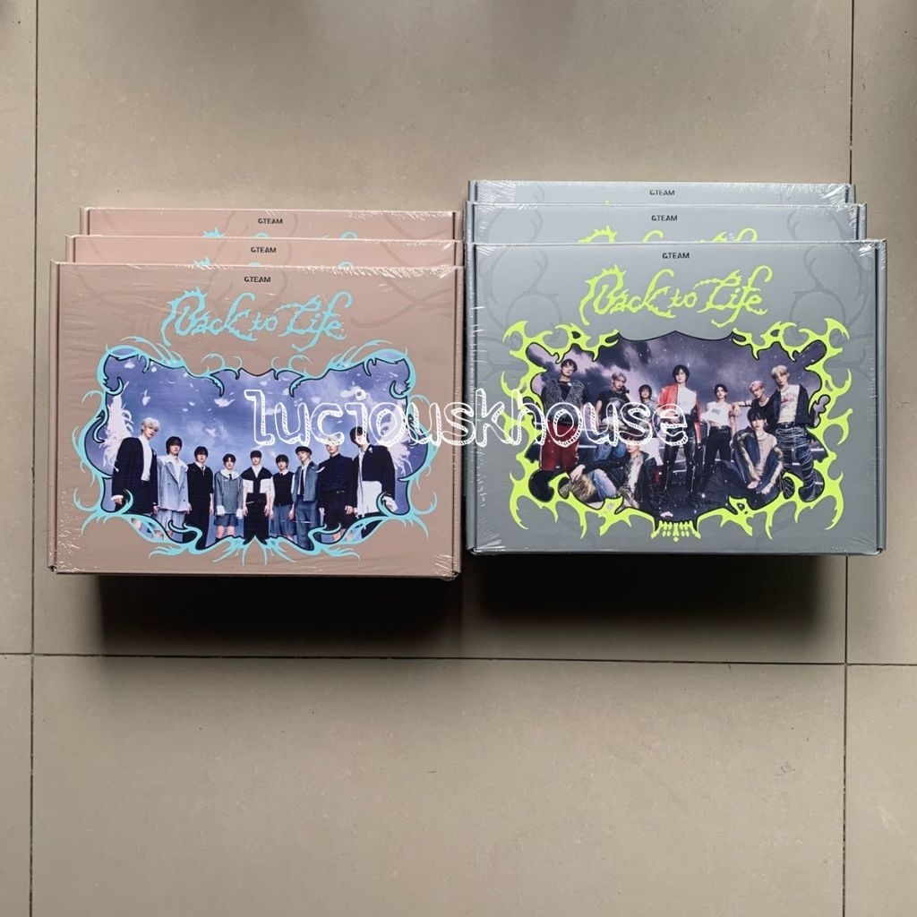 Jual &TEAM KR 1st Mini Album - Back to Life (Breathe/Gaze Ver