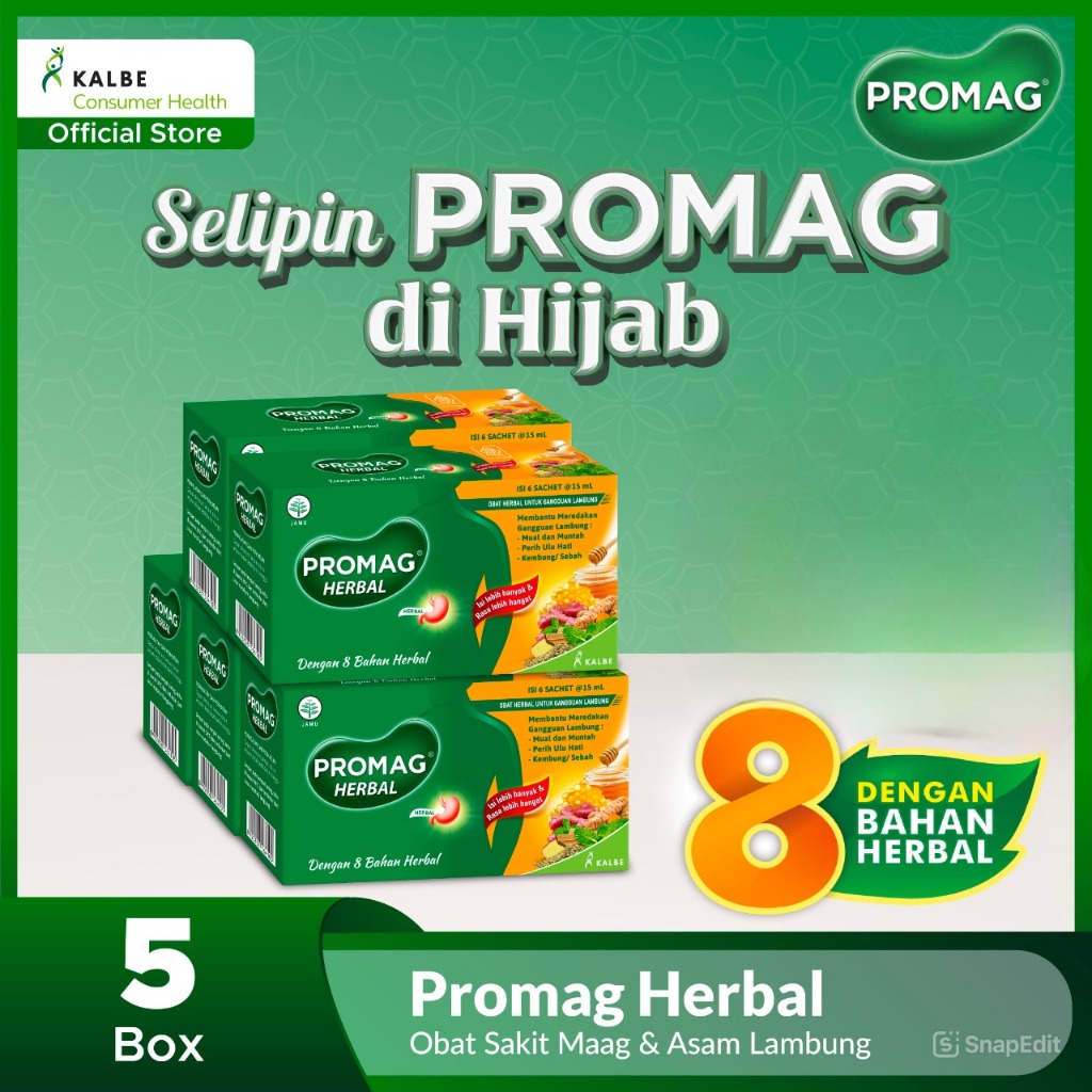 Promag Herbal | 5 Box @6sachet