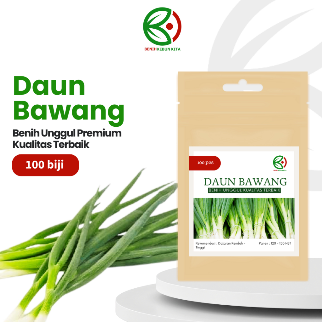 Biji Benih Tanaman Sayuran Daun Bawang