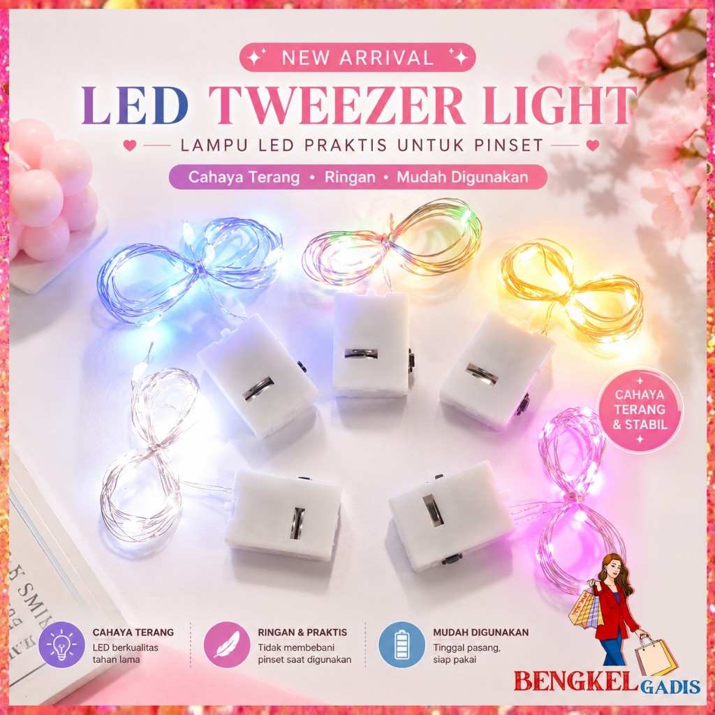 BG Lampu Tumblr Kawat Mini 1 2 3 5 Meter Lampu Hias Dekorasi Gift Box Bucket Bunga Balon Fairy Light Led