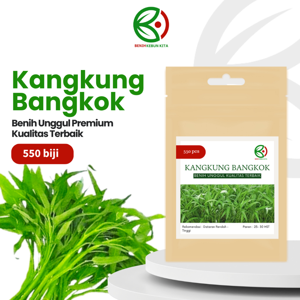 Biji Benih Tanaman Sayuran Kangkung Bangkok