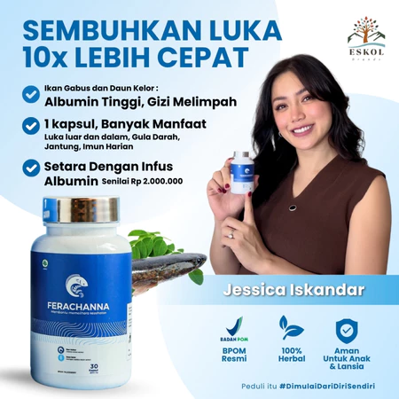 FERACHANNA Kapsul Gabus Prima 60