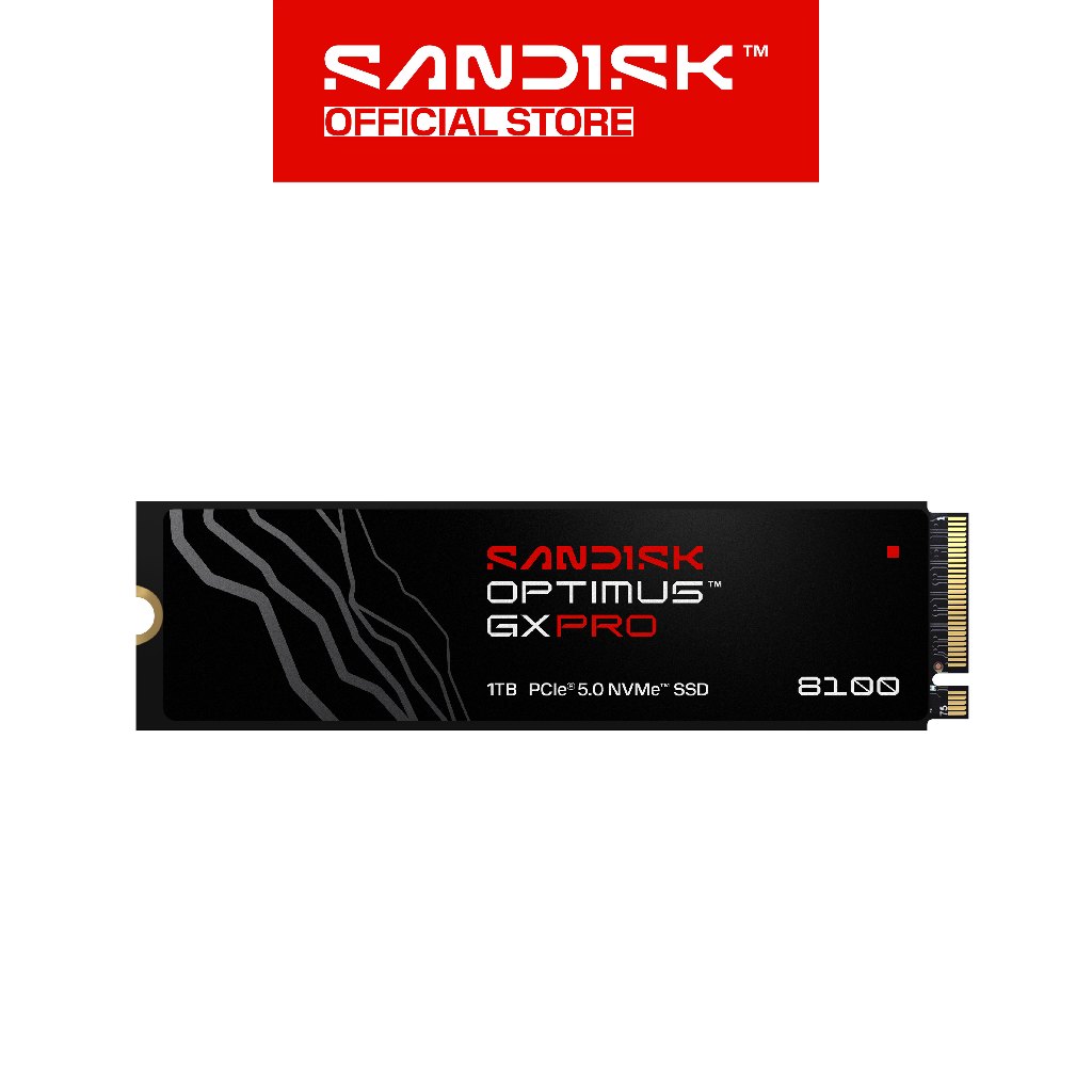 SANDISK Optimus GX PRO 8100 NVMe SSD 1TB / 2TB / 4TB