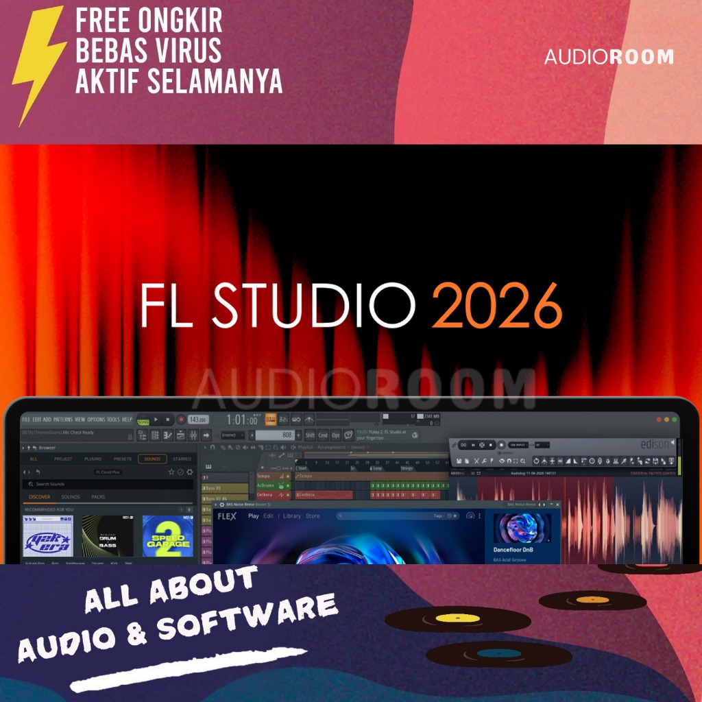 FL Studio v26.1.0.5530 Producer Edition & All Plugins | Terbaru 2026 ( Full Activated )