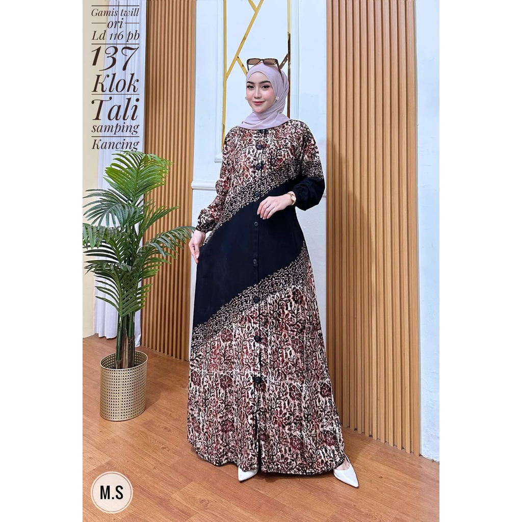 Gamis Twill Ori Gamis Twill Cap Pekalongan 4