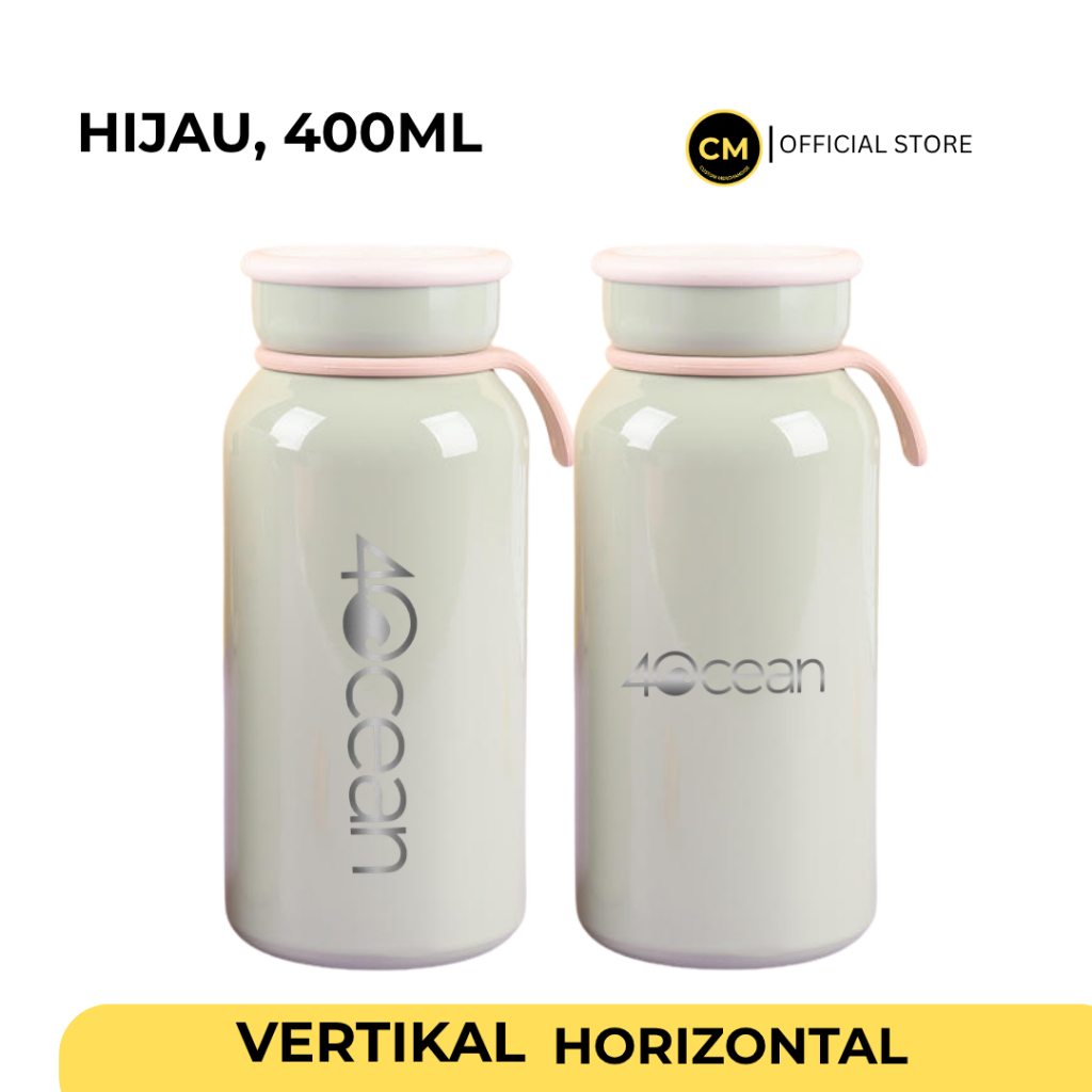 Jual Tumbler Custom Nama Grafir UV Print Stainless Steel 400ml Corporate  Gift Hampers Suvenir | Shopee Indonesia