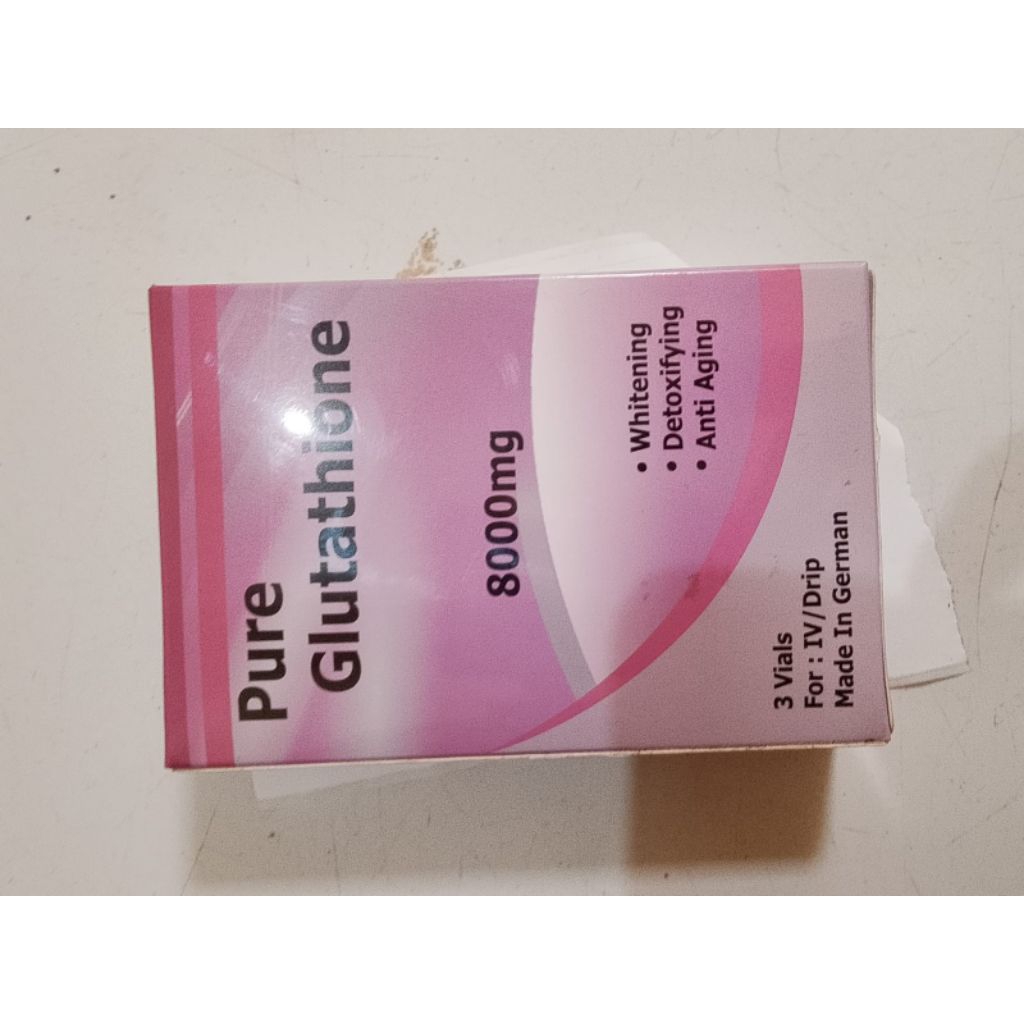 Jual pure glutathione 8000mg perbox