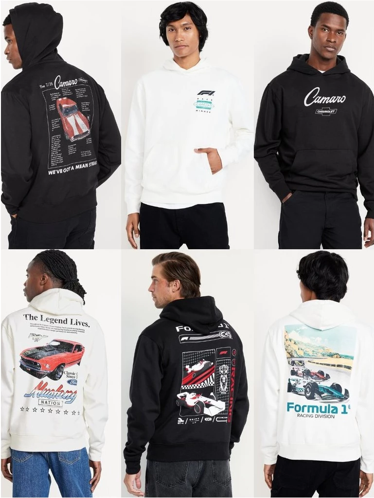 Sweatshirt Hoodie Pria Bahan Fleece OLN Graphic Pullover Hoodie - 2378