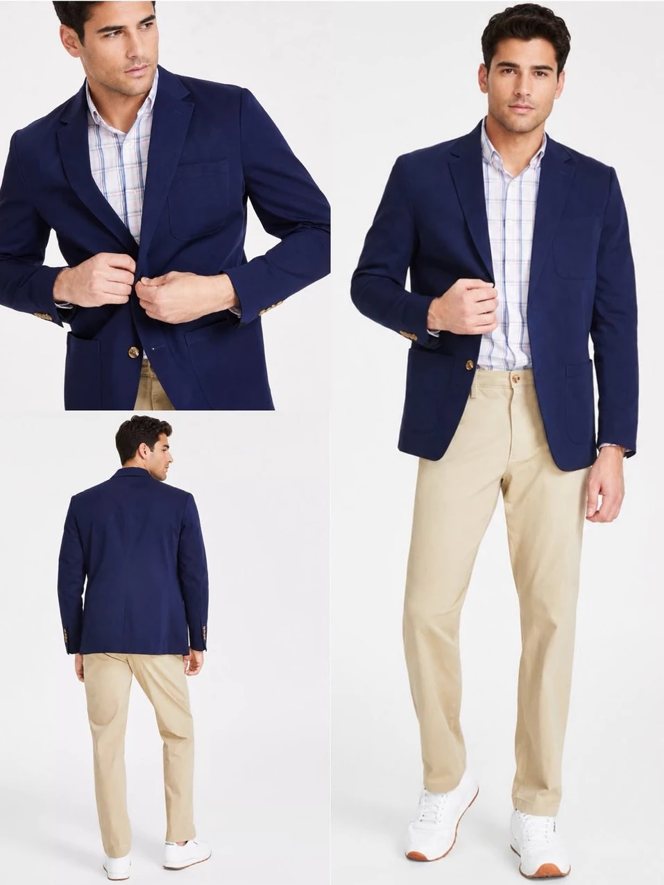 Blazer Casual Semi Formal Pria CR Men's Unstructured Blazer - 2937