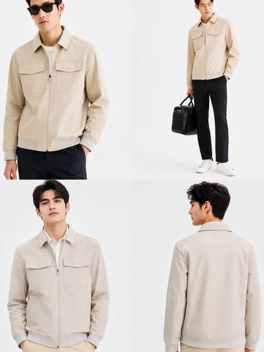 Jaket Pria Tahan Air AF Men's The Traveler Water-Resistant Jacket - 3075