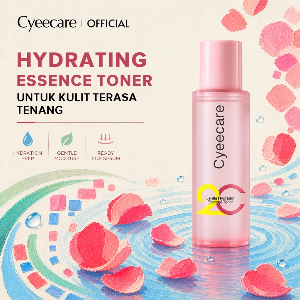 Cyeecare Gentle Hydrating Essence Toner (Damask Rose)
