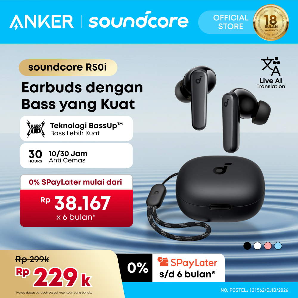 True Wireless Earbuds Anker Soundcore R50i - A3949
