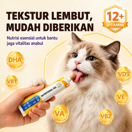 Cassiel Pet Vitamin Nutrisi Gel