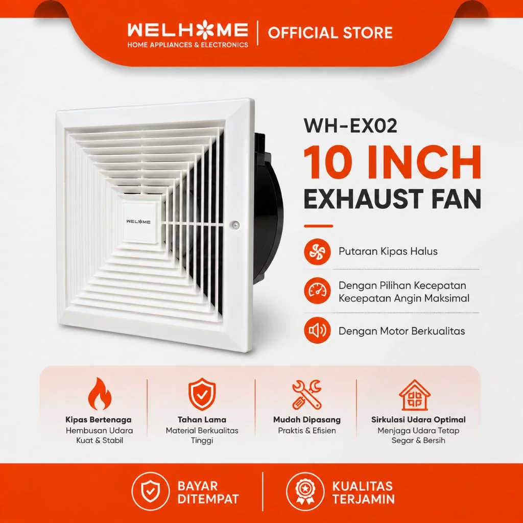 Exhaust Fan WELHOME WX02